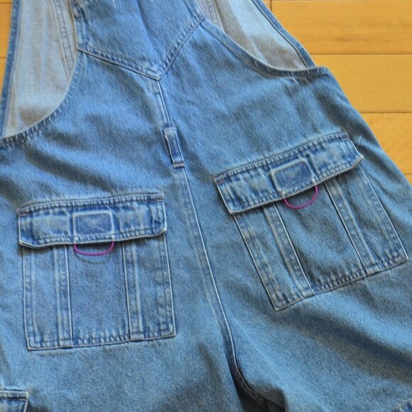 Madewell Disney Denim Romper Overalls Size M / S - Picture 16 of 16